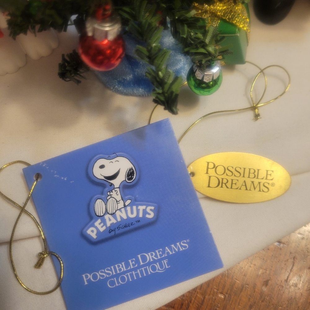 Department 56 Possible Dreams Merry Christmas Charlie Brown Figurine Set - Picture 13 of 13